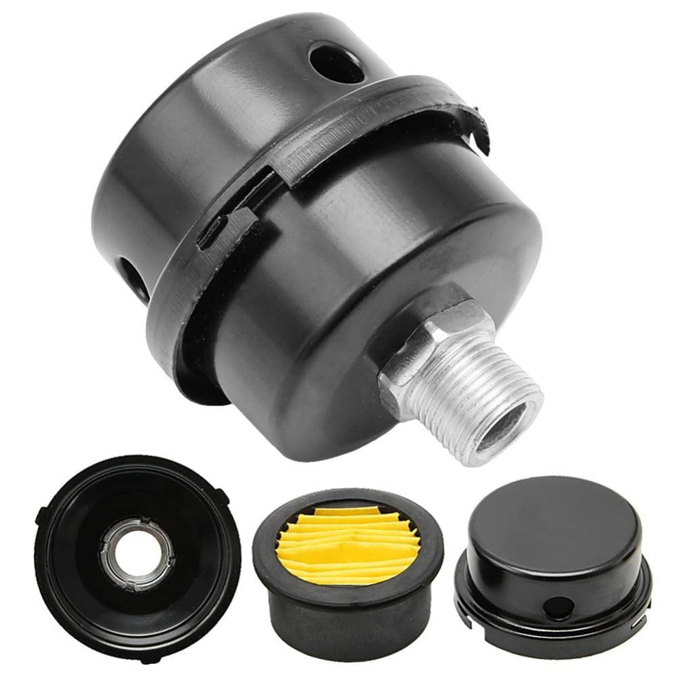 Metal Intake Noise Muffler For Air Compressors